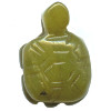 12x18mm Olive New Jade Serpentine TURTLE Animal Fetish Bead