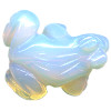 20x20mm Opalite FROG Animal Fetish Bead