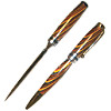 Dymondwood Magnum Camo, Black Titanium "Americana" Pen & Letter Opener Set ~ JBC Woodcraft®