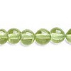 4mm Peridot ROUND Beads - 8" Strand