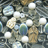 Czech Pressed Glass *WINTER MIX* Bead Assortment