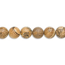 10mm Picture Jasper ROUND Beads