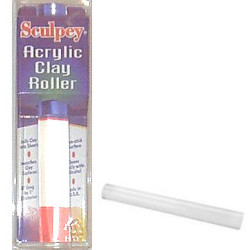 1" x 8" Sculpey Non-Stick ACRYLIC CLAY ROLLER