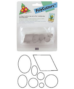 8-Piece Amaco POLY CUTTERS - Set #6