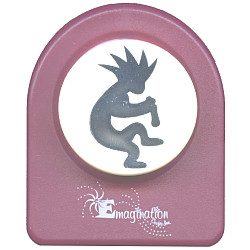 Emagination Crafts® 1.25" dia. Large *Kokopelli* Paper PUNCH