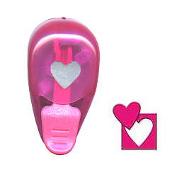 EK Success® Paper Shapers 3/4" dia. Small *Heart* Paper PUNCH