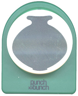Punch Bunch® 2.25" dia. Super Giant *Pueblo Vase* Paper PUNCH