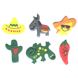 26x32mm *FUN FIESTA* Large Polymer Bead Set