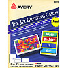 Avery® (8316) 5.5" x 8.5" Inkjet Folding GREETING CARD Paper & Envelopes - White