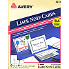 Avery® (5315) 5.5" x 4.25" Laser/Inkjet Folding NOTE CARD Paper & Envelopes - White