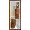 Redwood Burl, 10kt Gold-Plated Perfume Atomizer ~ JBC Woodcraft®