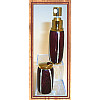 Segmented Purpleheart & Holly, 10kt Gold-Plated Perfume Atomizer ~ JBC Woodcraft®