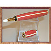 Segmented Pink Ivory Wood & Holly, 24kt Gold-Plated Perfume Pen ~ JBC Woodcraft®