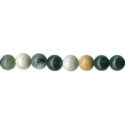 4mm Picasso Stone ROUND Beads