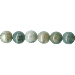 6mm Picasso Stone ROUND Beads