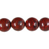 8mm Poppy Jasper ROUND Beads