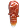 20x50mm Red Agate CORN Pendant/Focal Bead