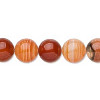 10mm Red Agate ROUND Beads