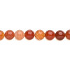 6mm Red Agate ROUND Beads