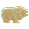 22x36mm Peach Aventurine LION Animal Fetish Focal/Pendant Bead