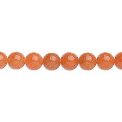 6mm Red Aventurine ROUND Beads