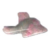 10x18mm 3-D Rhodochrosite FISH Animal Fetish Bead