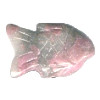 10x18mm 3-D Rhodochrosite FISH #2 Animal Fetish Bead