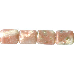 12x16mm Rhodochrosite RECTANGLE Beads