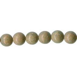 4mm Rhyolite ROUND Beads