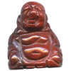 15x20mm 3-D Red Jasper BUDDHA Bead