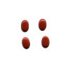 6x4mm Red Jasper OVAL CABOCHONS