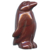 12x22mm Red Jasper 3-D PENGUIN Animal Fetish Bead