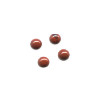 4mm Red Jasper ROUND CABOCHONS