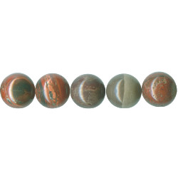 12mm Rainbow Jasper ROUND Beads