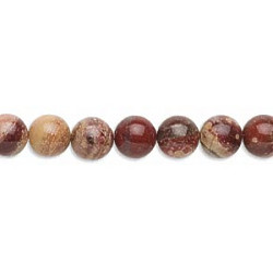 8mm Rainbow Jasper ROUND Beads