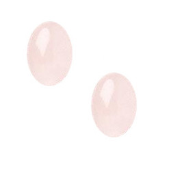 10x14mm Rose Quartz OVAL CABOCHONS