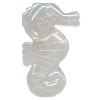 30x50mm Rose Quartz SEAHORSE Focal/Pendant Bead