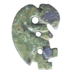 26x40mm Ryolite KOKOPELLI Pendant/Focal Bead