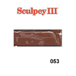 1 oz. Sculpey III Chocolate (S302 053) POLYMER CLAY