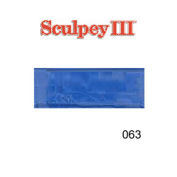 1 oz. Sculpey III Blue (S302 063) POLYMER CLAY