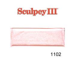 1 oz. Sculpey III Light Pearl Pink (S302 1102) POLYMER CLAY