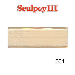 1 oz. Sculpey® III Tan (S302 301) POLYMER CLAY