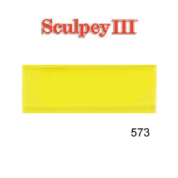 1 oz. Sculpey III Lemon (S302 573) POLYMER CLAY