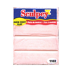 2 oz. Sculpey III Light Pearl Pink (S302 1102) POLYMER CLAY