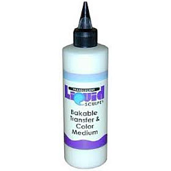 Liquid Sculpey Translucent Bakable Transfer & Color Medium - 8 oz.