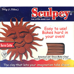 1.75 lbs. Original Sculpey® Terra Cotta (S2T) POLYMER CLAY