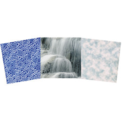 Paper Pizazz® 11¾ x 12 *Elements Blue* Printed SCRAPBOOK PAPER Assortment