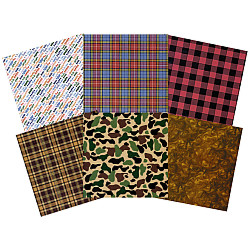 Paper Pizazz® 11¾ x12 *Father's Day* Masculine Patterned SCRAPBOOK PAPER Assortment