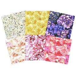 Paper Pizazz® 11¾ x 12 *Flowers & Blooms* Patterned SCRAPBOOK PAPER Assortment