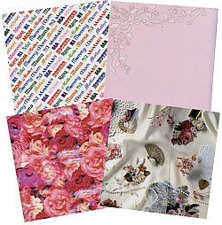 Paper Pizazz® 11¾ x 12 *Mother's Day* Feminine Patterned SCRAPBOOK PAPER Assortment